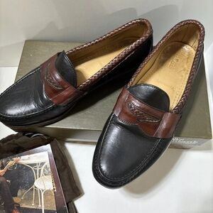 Allen Edmonds  Brown Newcastle Penny Loafer Size 10.5 D Slip On leather